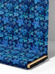 Bloom flower style with blue,green colors - Image 4