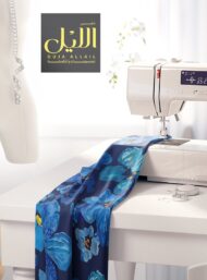 Bloom flower style with blue,green colors - Image 7