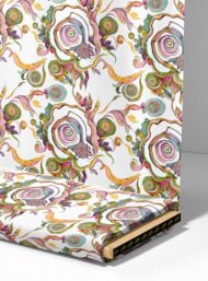 Snail flower style with green,pink colors - Image 4