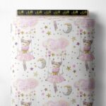 Girl animal style with pink,white colors