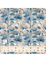Petal flower style with blue,white colors - Image 5