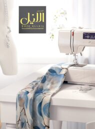 Petal flower style with blue,white colors - Image 7