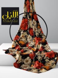 Petal flower style with red,white colors - Image 2