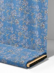 Bloom flower style with blue,green colors - Image 4