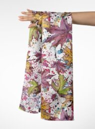 Leaf flower style with green,yellow colors - Image 3