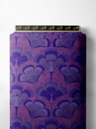 Petal flower style with purple, pink colors