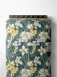 Bloom flower style with white,yellow colors