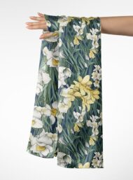 Bloom flower style with white,yellow colors - Image 3