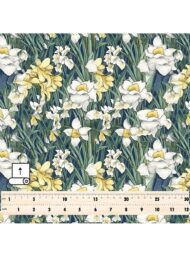 Bloom flower style with white,yellow colors - Image 5