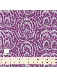 Bloom flower style with purple, white colors - Image 5