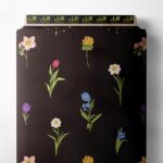 Petal flower style with purple,pink colors