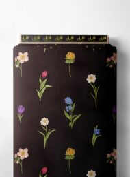 Petal flower style with purple,pink colors