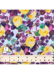 Rose flower style with yellow,green colors - Image 5