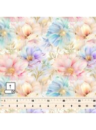 Petal flower style with pink,blue colors - Image 5