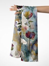 Petal flower style with blue,red colors - Image 3