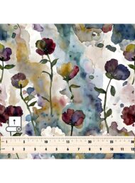 Petal flower style with blue,red colors - Image 5