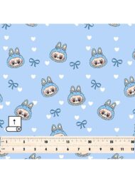 Face animal style with blue,white colors - Image 5