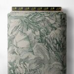 Petal flower style with green colors