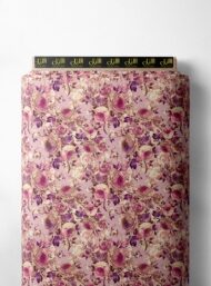 Rose flower style with pink,purple colors