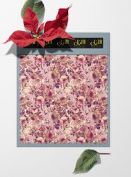 Rose flower style with pink,purple colors - Image 6