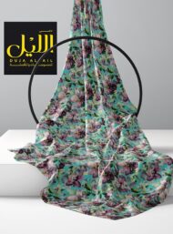 Petal flower style with purple,green colors - Image 2