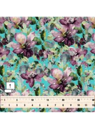 Petal flower style with purple,green colors - Image 5