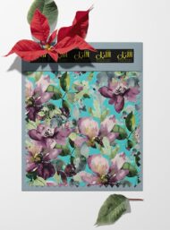Petal flower style with purple,green colors - Image 6