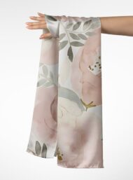 Petal flower style with pink,green colors - Image 3