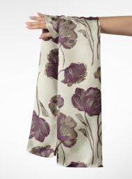 Bloom flower style with purple,green colors - Image 3