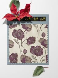 Bloom flower style with purple,green colors - Image 6