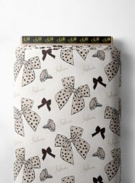 Bow others style with brown, white colors