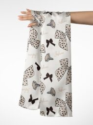 Bow others style with brown, white colors - Image 3