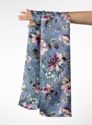 Bloom flower style with blue,purple colors - Image 3