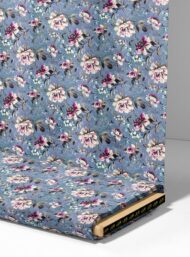 Bloom flower style with blue,purple colors - Image 4