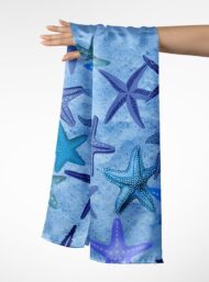Starfish ocean and sky style with blue,purple colors - Image 3