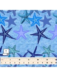 Starfish ocean and sky style with blue,purple colors - Image 5