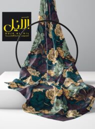 Petal flower style with green,yellow colors - Image 2