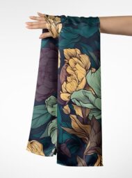 Petal flower style with green,yellow colors - Image 3