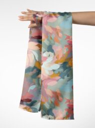 Bloom flower style with pink,white colors - Image 3