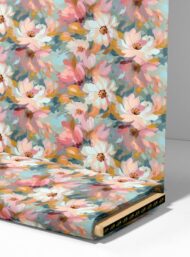 Bloom flower style with pink,white colors - Image 4