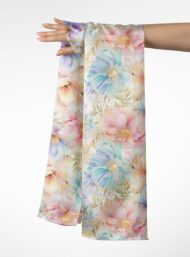 Bloom flower style with pink,blue colors - Image 3