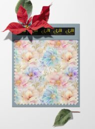 Bloom flower style with pink,blue colors - Image 6