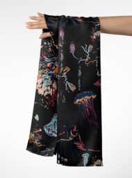 Jellyfish nature style with blue,pink colors - Image 3