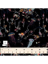 Jellyfish nature style with blue,pink colors - Image 5