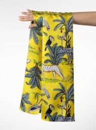 Leopard nature style with yellow,green colors - Image 3