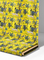 Leopard nature style with yellow,green colors - Image 4