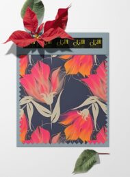 Bloom flower style with pink,orange colors - Image 6