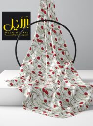 Tulip flower style with red,green colors - Image 2