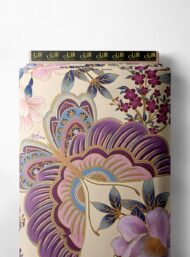 Butterfly flower style with purple,pink colors