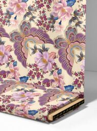 Butterfly flower style with purple,pink colors - Image 4